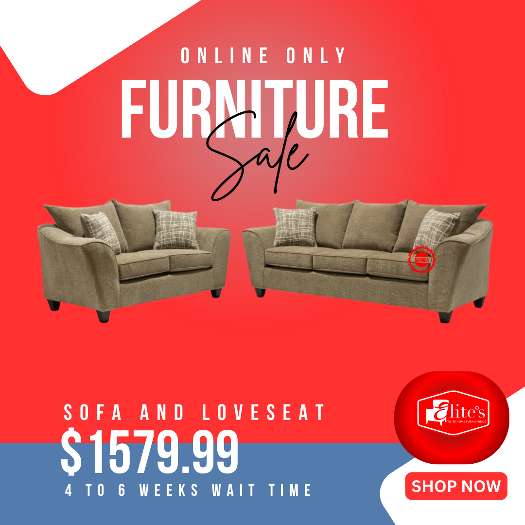 Cindy Sofa and loveseat Beige