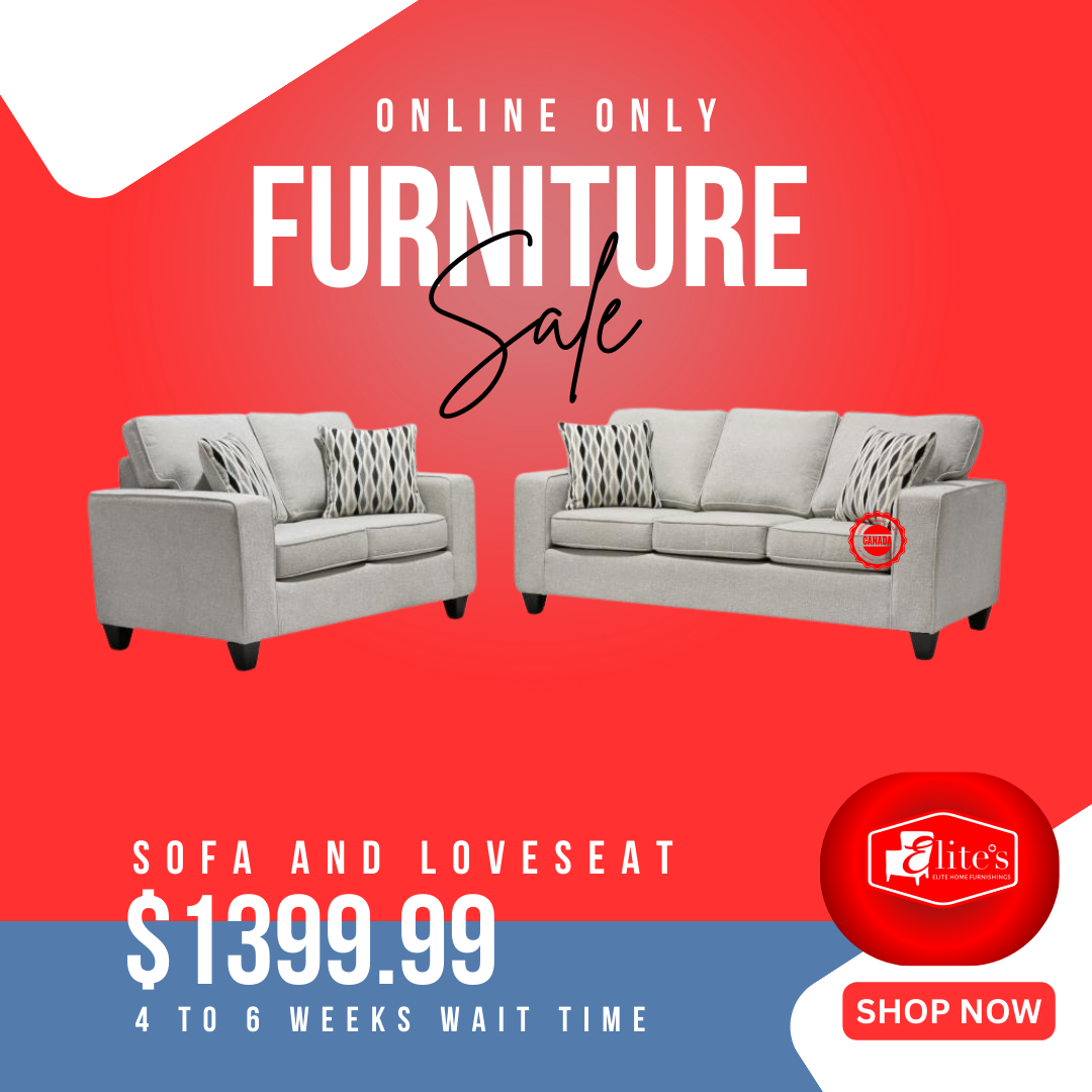 ROMO SOFA AND LOVESEAT LIGHT