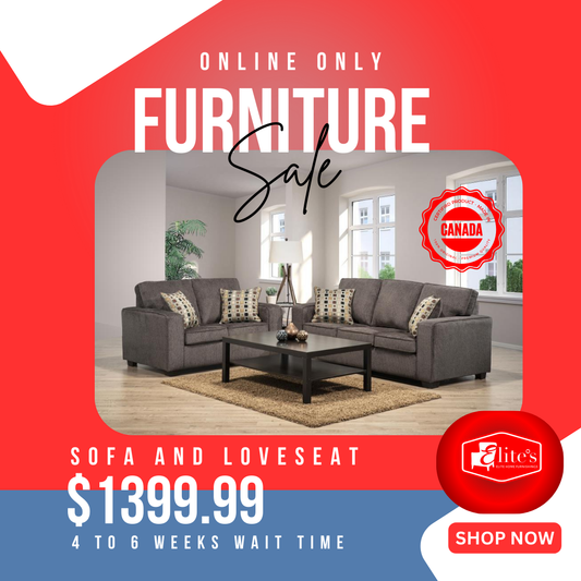 9405 Sofa and loveseat