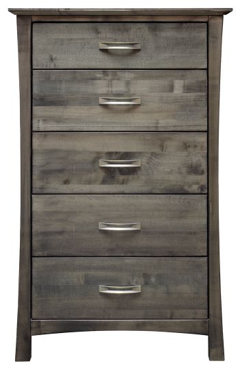 Megan 5 Drawer Chest (4 Deep, 1 Regular)