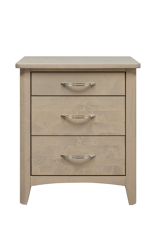 York 2 1/2 Drawer Nightstand