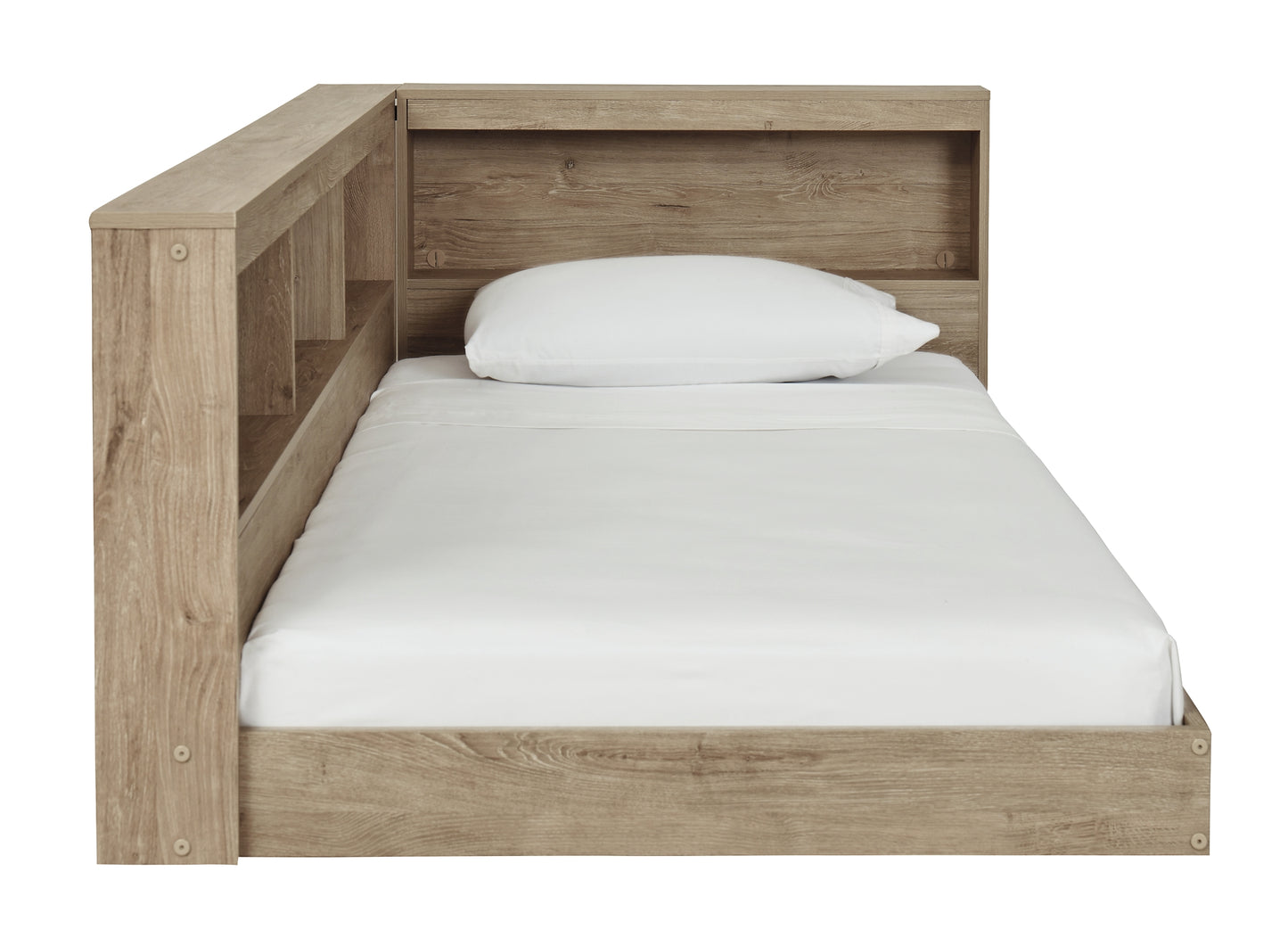 Oliah Bookcase Storage Bed