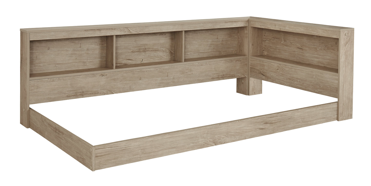 Oliah Bookcase Storage Bed