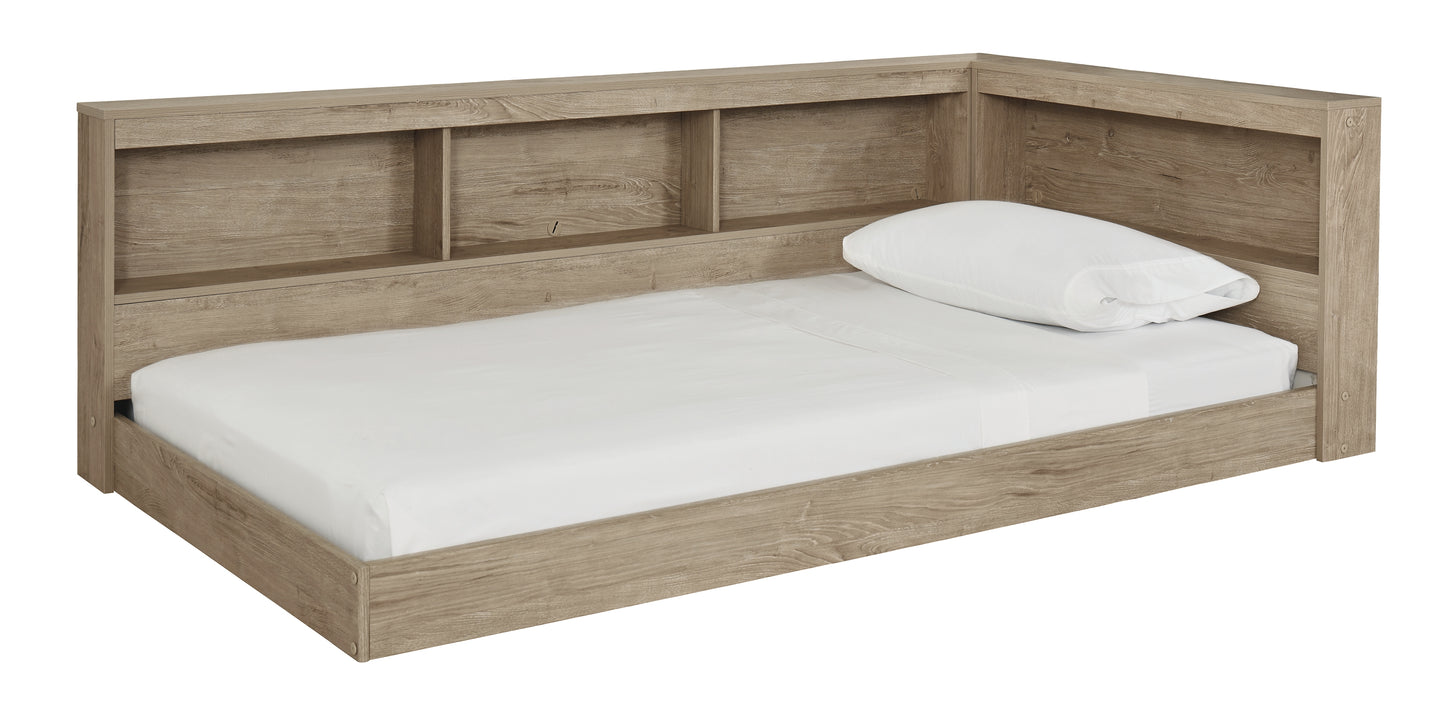 Oliah Bookcase Storage Bed