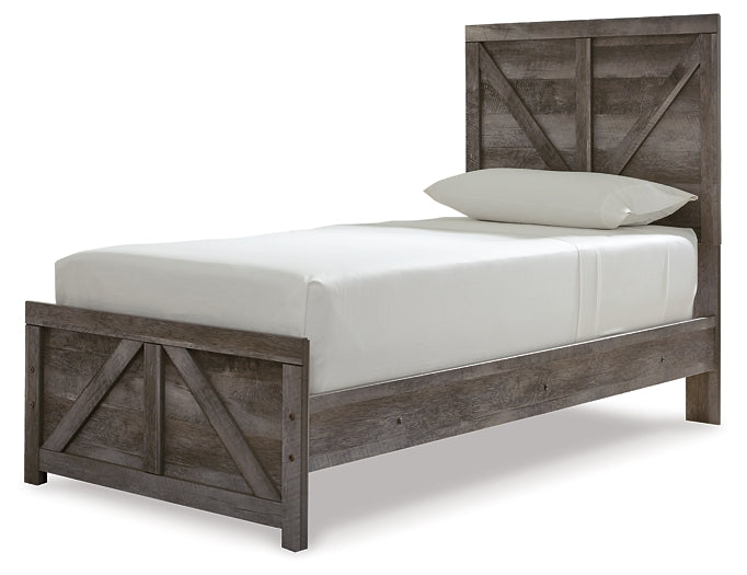 Wynnlow Crossbuck Panel Bed