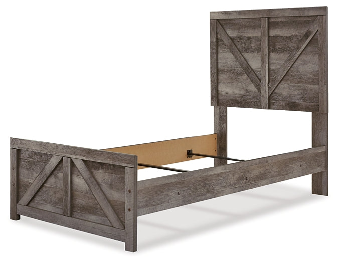 Wynnlow Crossbuck Panel Bed