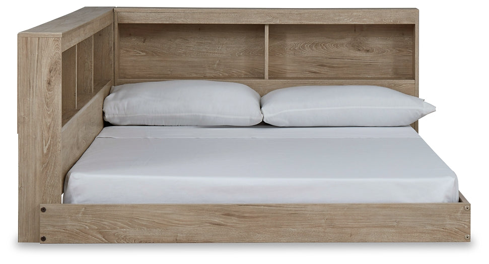 Oliah Bookcase Storage Bed