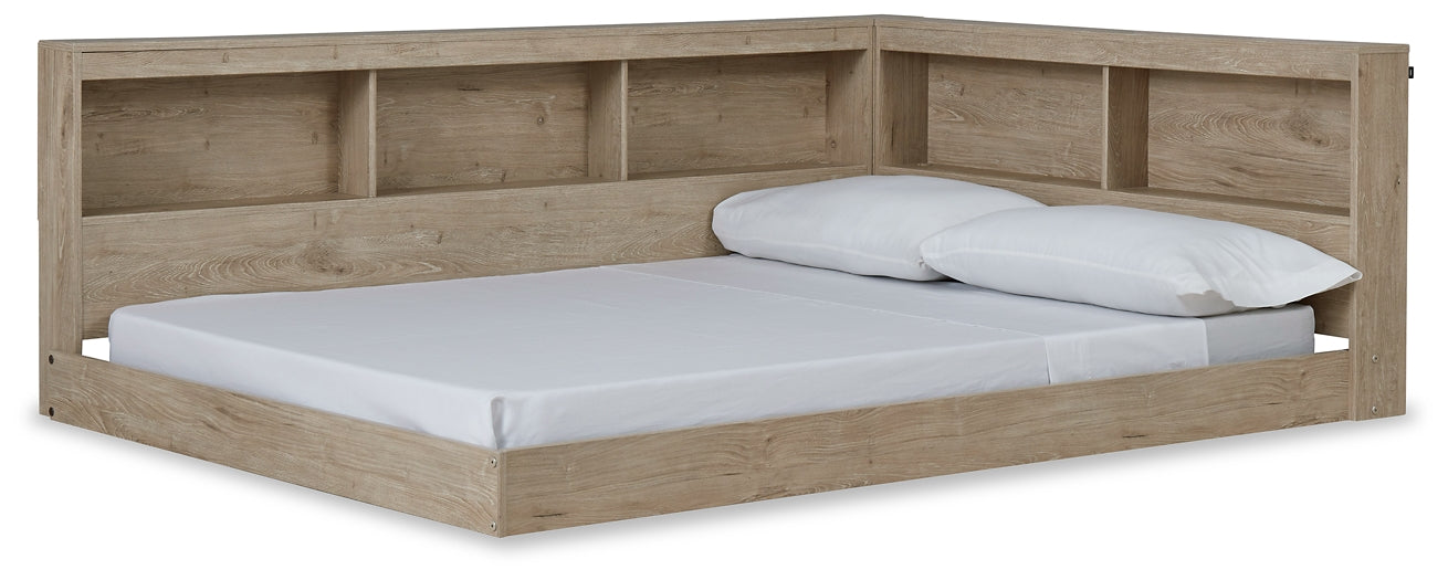Oliah Bookcase Storage Bed