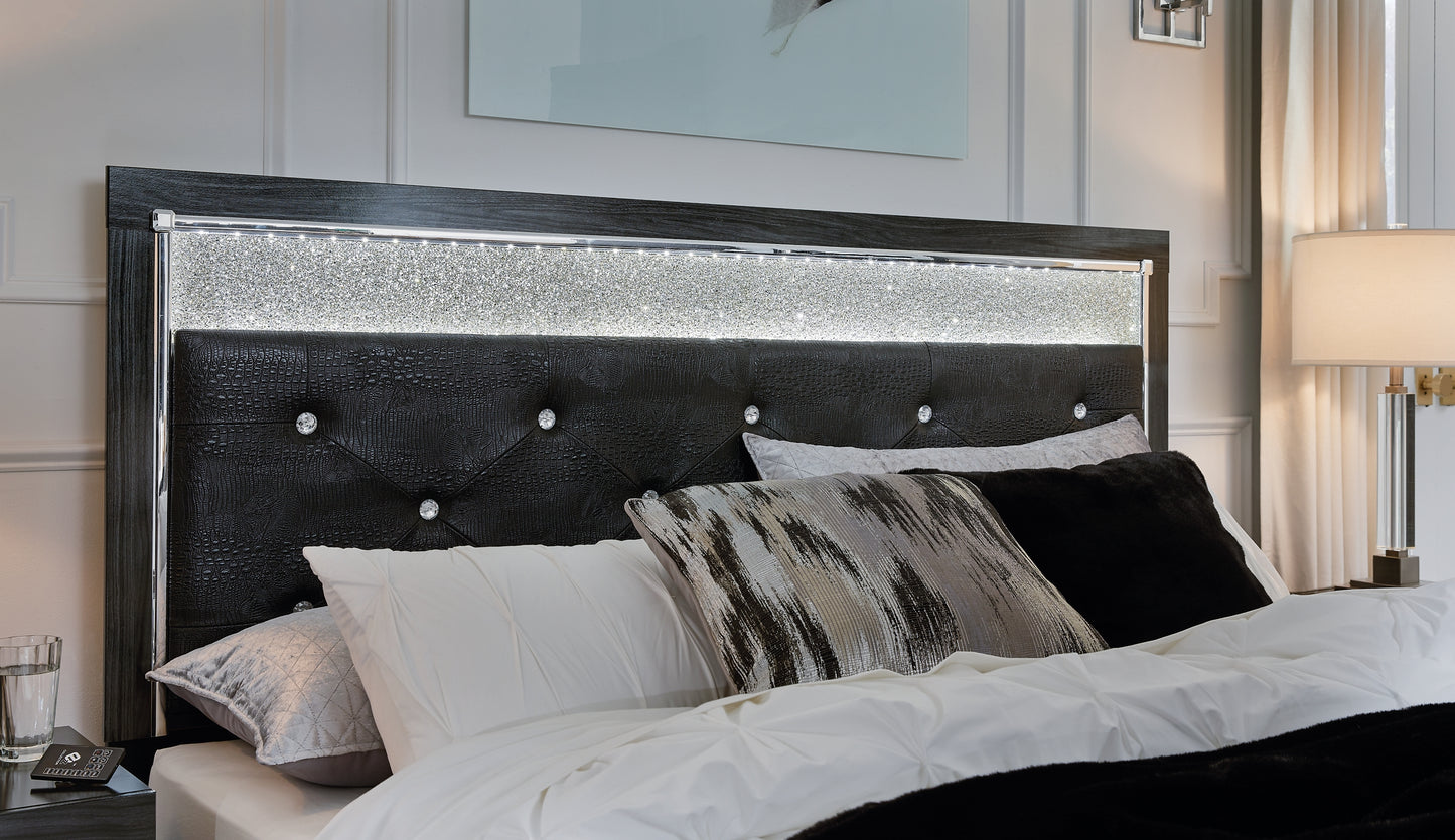 Kaydell Upholstered Panel Storage Platform Bed