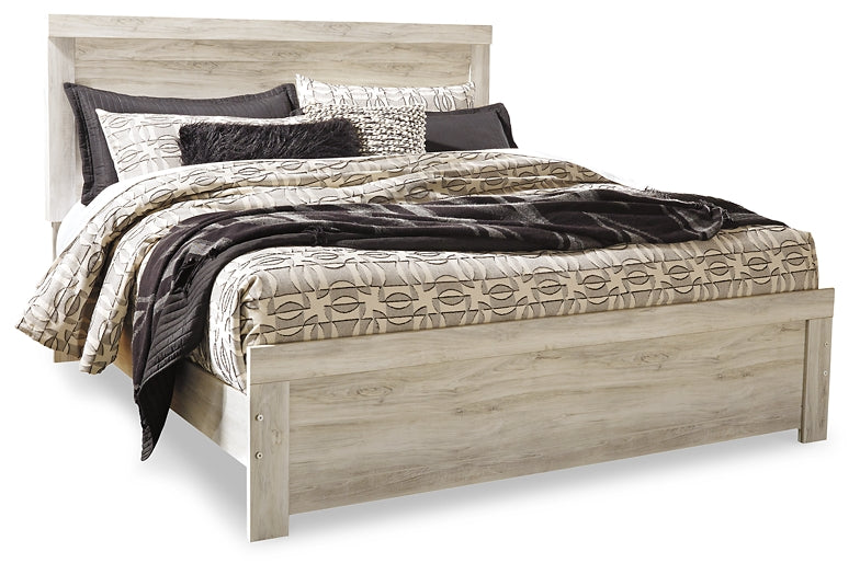 Bellaby Panel Bed With Mirrored Dresser