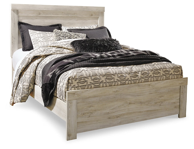 Bellaby Panel Bed With Mirrored Dresser