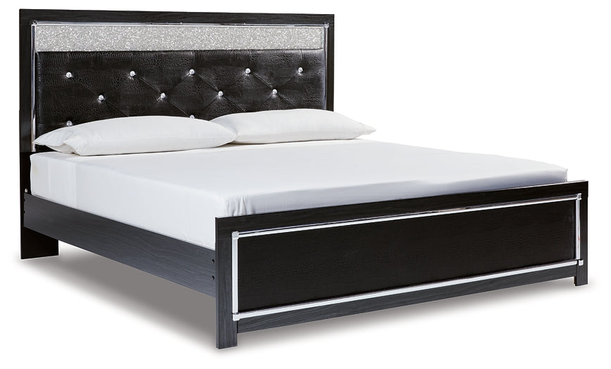 Kaydell Upholstered Panel Platform Bed