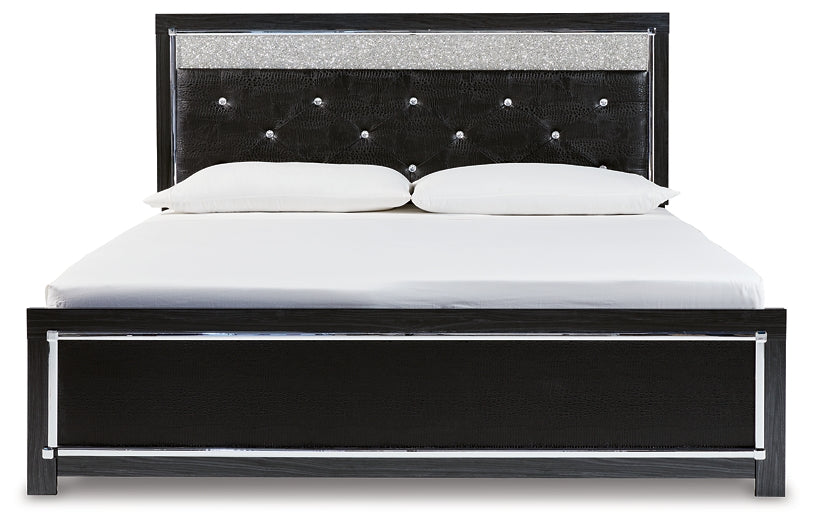 Kaydell Upholstered Panel Platform Bed