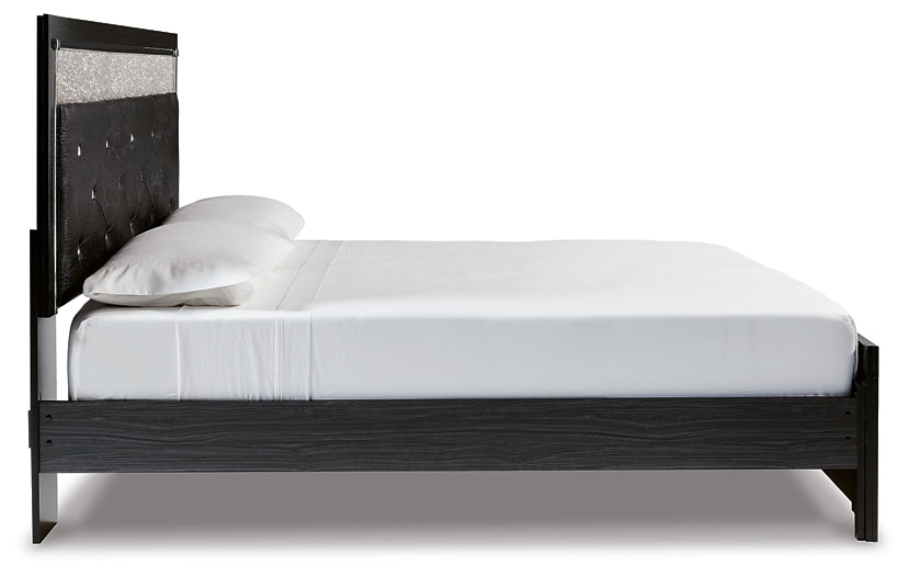 Kaydell Upholstered Panel Platform Bed