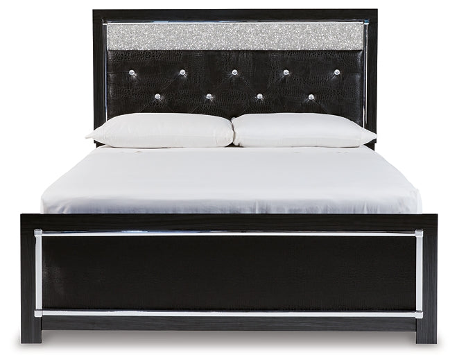 Kaydell Upholstered Panel Platform Bed