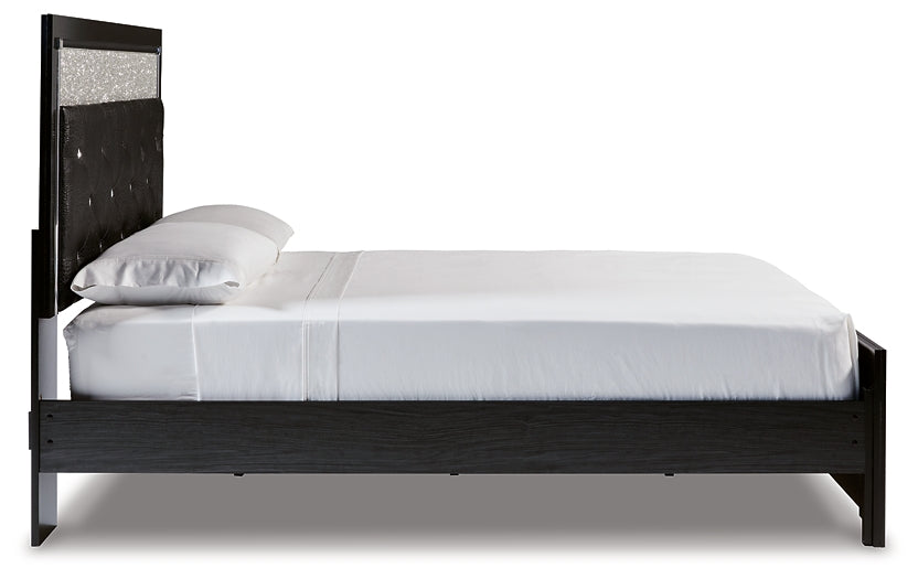 Kaydell Upholstered Panel Platform Bed