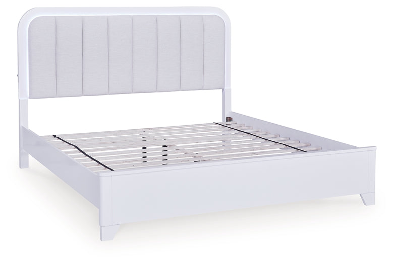 Jarlee Upholstered Panel Bed