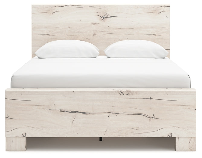Lawroy Queen Panel Bed with Mirrored Dresser, Chest and Nightstand