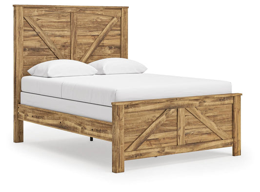 Maystonna Queen Crossbuck Panel Bed