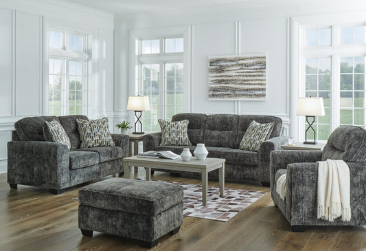 Lonoke Sofa, Loveseat, Chair and Ottoman