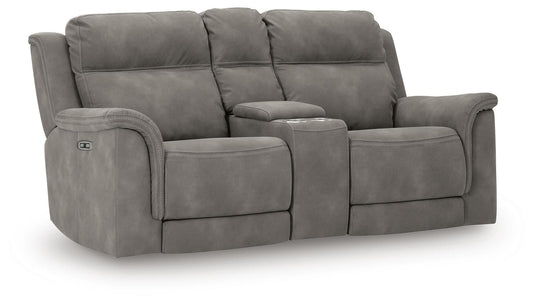 Next-Gen Durapella PWR REC Loveseat/CON/ADJ HDRST