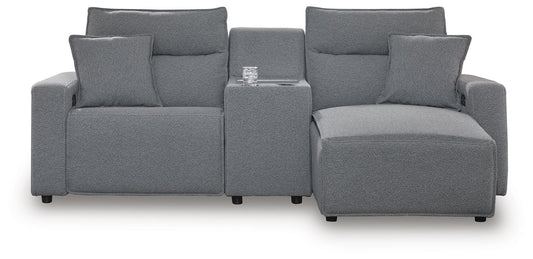 Modmax II 3-Piece Power Reclining Sectional with Chaise and Console