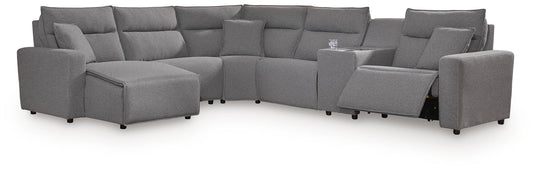 Modmax II 6-Piece Power Reclining Sectional with Chaise and Console