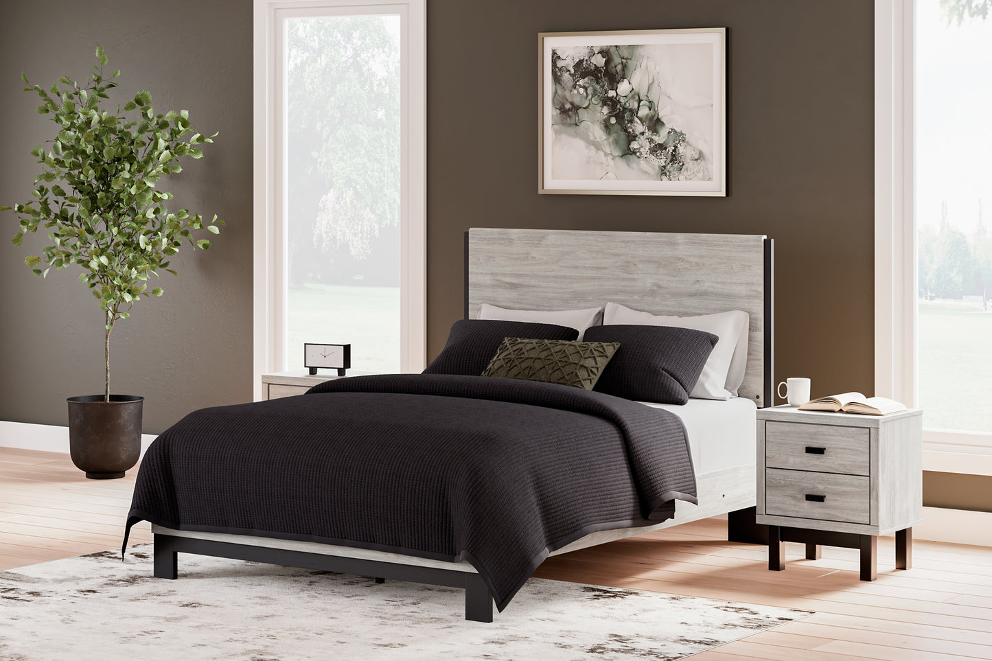 Vessalli Panel Bed