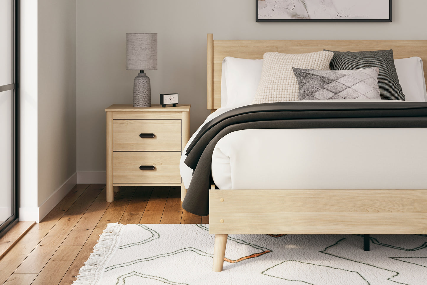 Cabinella Platform Panel Bed