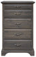 Symphony 5 Drawer Chest (3 Deep, 1 Regular, 1 Pencil)