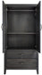 Robina Armoire with 2 Doors, 2 Drawers, 1 Shelf & Rod