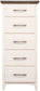 Sophia 5 Drawer Lingerie Chest (4 Deep, 1 Regular)