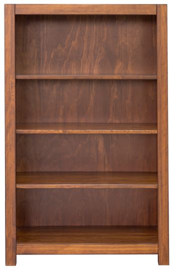 Erica Square Cut Profile Bookcase 36" x 48" with 3 Shelves