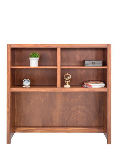 Home Office Hutch for 46" Desk with 1 Divider & 2 Shelves