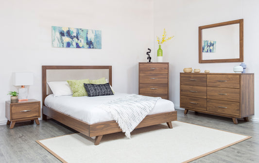 Brandon Upholstered Low Profile Bed