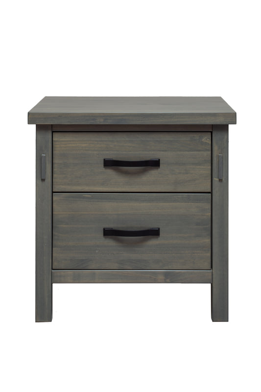 Jetty 2 Drawer Nightstand with 1 Deep Drawer