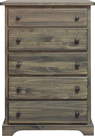 Polo 38" Wide 5 Drawer Chest with Deep Drawers