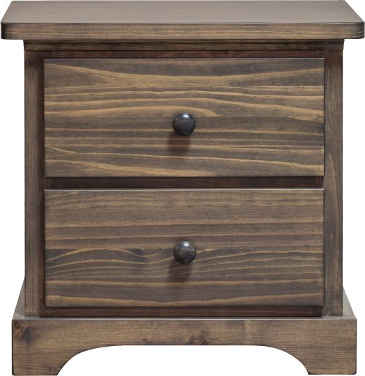 Polo 2 Drawer Nightstand
