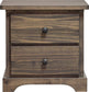 Polo 2 Drawer Nightstand