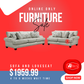 Sam Sofa and loveseat