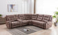 Capo Power Reclining Sectional