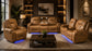 Leather Power Reclining Sofa