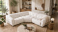 The Luna Curve 3 Piece power sectional