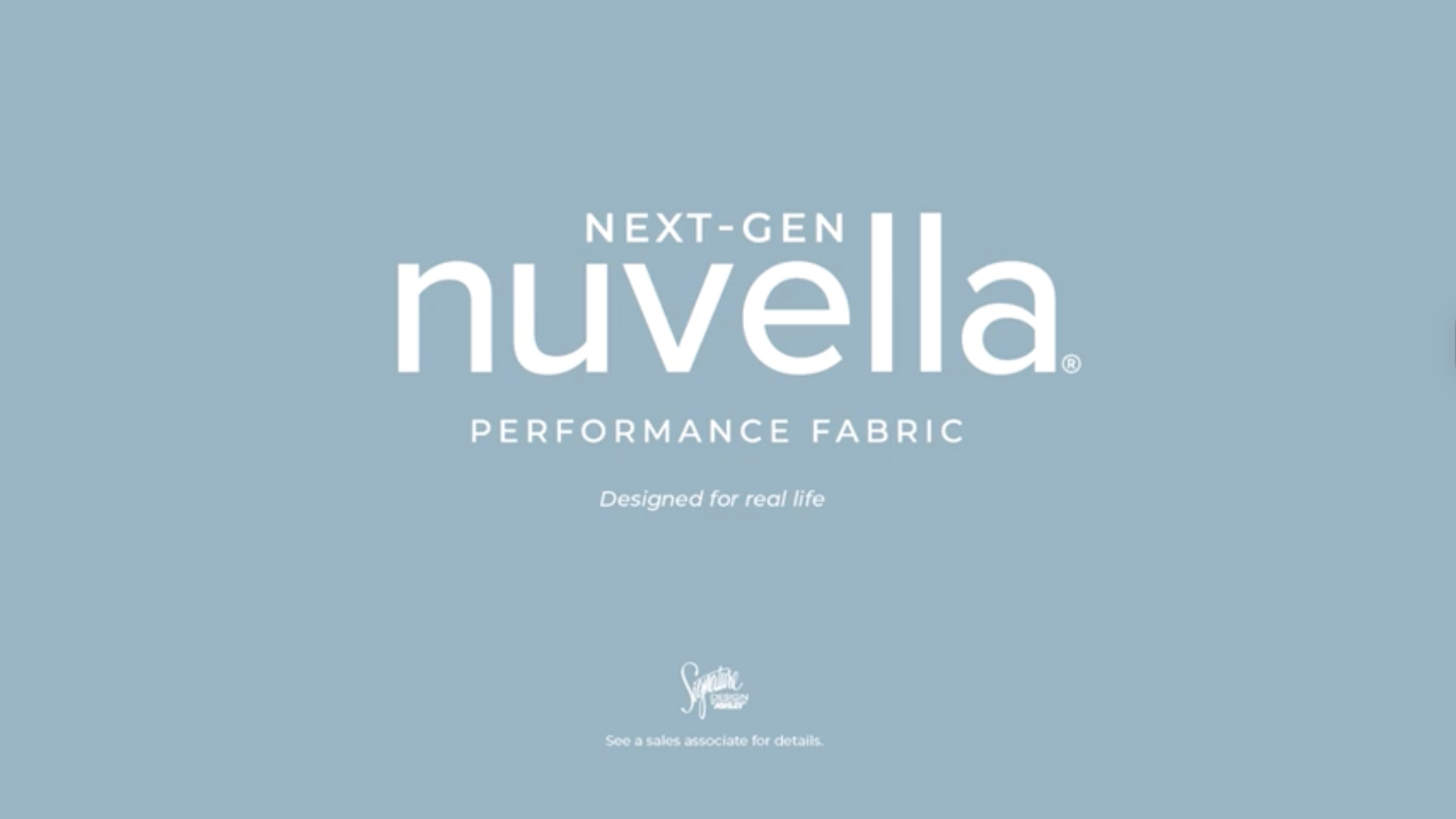 Load video: Next-Gen Nuvella Performance Fabric