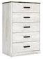 Shawburn Queen Panel Headboard with Dresser, Chest and Nightstand