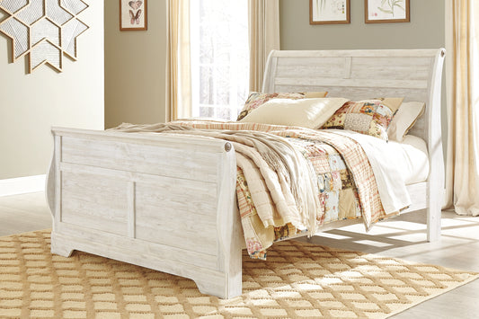 Willowton  Sleigh Bed