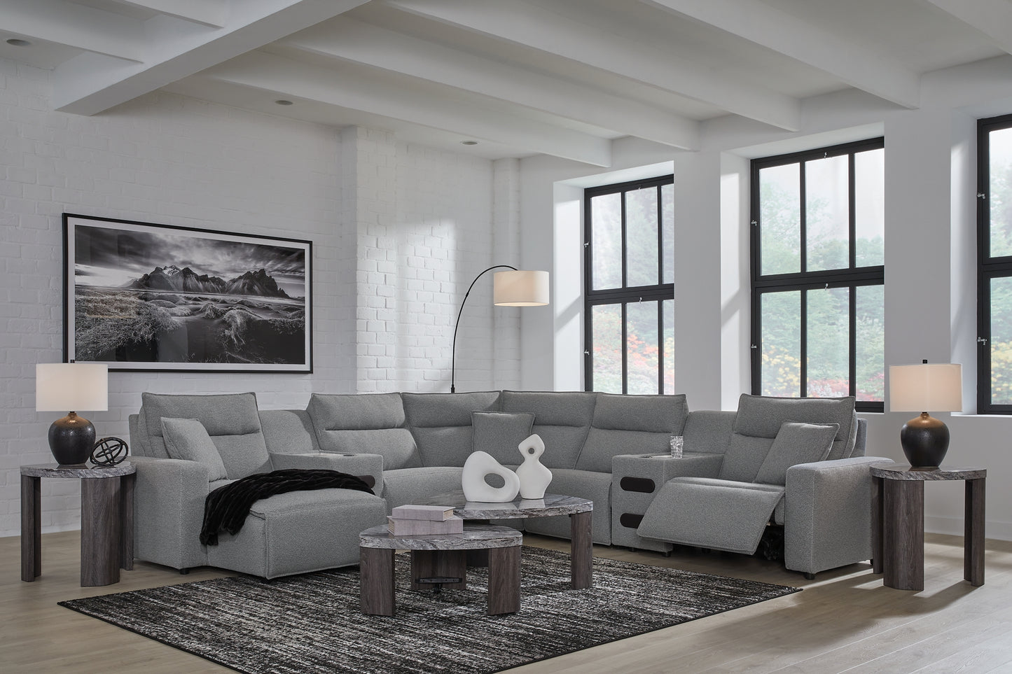 ModMax II 7-Piece Power Reclining Sectional with Chaise