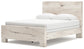 Lawroy Queen Panel Bed with Mirrored Dresser, Chest and Nightstand