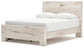 Lawroy Queen Panel Bed with Mirrored Dresser and Chest