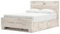 Lawroy Queen Panel Bed with Mirrored Dresser